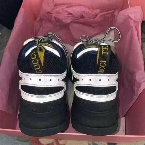 NIB Authentic Gucci Flashtrek 'Reflective Grey' - Picture 6 of 7